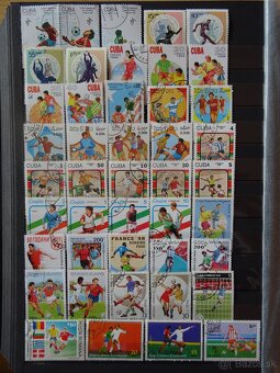 Pekná zbierka známok ŠPORT 1 - 15