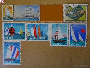 Nádherné poštové známky LODE - 15