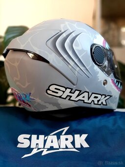 Přilba Shark Spartan Carbon / Replica Lorenzo..  NOVÁ - 15