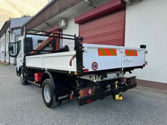 Renault D 6,5 150 sklápač s hydraulickou rukou palfinger - 15