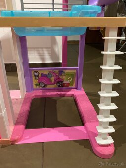 Barbie Malibu obrovský domček s výťahom 120x130x70cm - 15