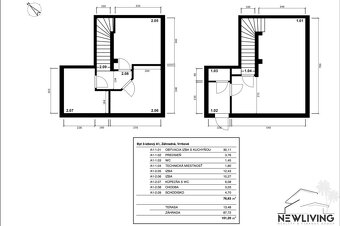 NEW LIVING - novostavba 3i byt, 2x parking a pozemok, Záhrad - 15