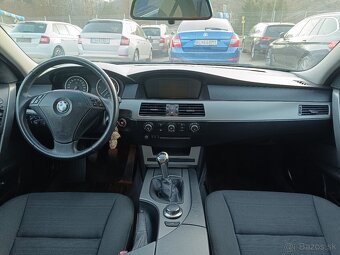 BMW  rad 5 530 xd, 4x4 r.v. 6/2006 170 kW, 6° manuál, sedan - 15