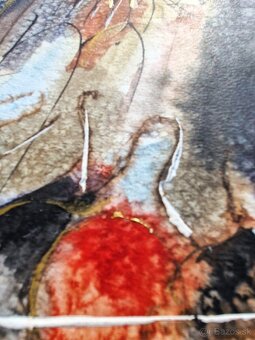 Michael Rosenwein (UNIKAT-akvarel) Abstraktný expresionizmus - 15