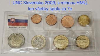 OBEHOVÉ a UNC sady euromincí - 15