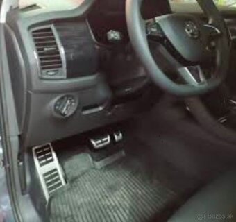 Sportove pedale naslapy na pedale z nerezu + opierka - 15