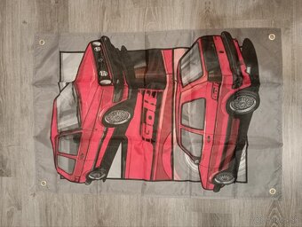 Vlajky VW Golf 1,2,3,GTI,VR6,Hella sport,BBS,R32 - 15