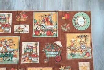 Handmade látkové patchwork kabelky, taštičky, quilty - 15