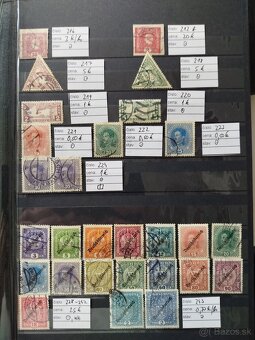 staré Rakúsko - zbierka známok v albume - 15