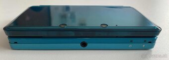 Nintendo 3DS Aqua Blue + 64gb - 15