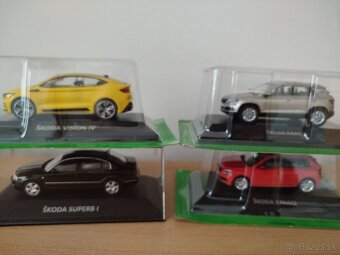 Predam model auta skoda rôzne 1:43. - 15
