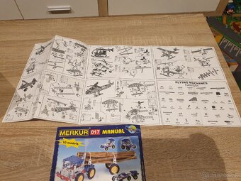 2 x stavebnica Merkur a 1x stavebnica Meccano - 15