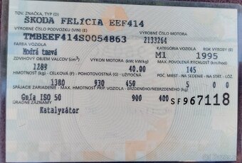 Predám Felíciu r.1995 - 15