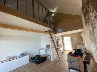Drevodom E-home 63 mezaninne - modulový, mobilný dom - 15