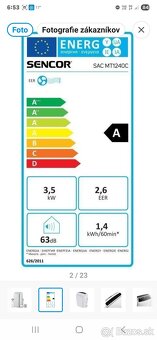 Sencor Wifi Mobilna klimatizácia MT1240C - 15