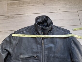 Pánská kožená bunda Polo Black Rooster XL (56) 673 - 15