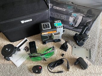 12 líniový krížový samonivelačný 3D laser - PROFI - 15