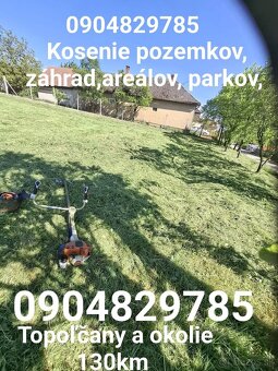 Kosenie ,mulcovanie ,Topoľčany, Nitra, Partizánske, Bánovce, - 15