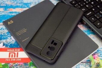 Puzdro s koženkovým vzorom pre Xiaomi / Redmi / Poco - 15