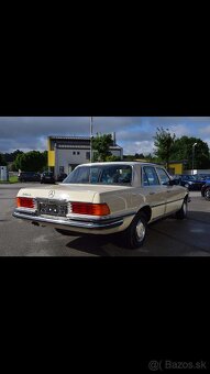 Veterán Mercedes Benz w116 280 SE policajna limuzina - 15