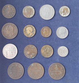 Zbierka mincí - rôzne svetové mince - Európa 3 - 15
