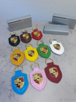 Kožený prívesok Porsche - 15