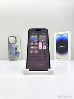 iPhone 14 PRO 128GB SILVER TOP STAV ORIGINÁL+PRÍSLUŠENSTVO - 15