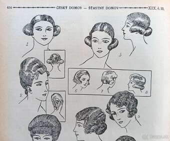 Časopisy Šťastný domov, svázaný ročník 1924, krásný stav - 15