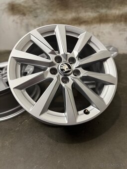 Hliníkové disky 5x100 R16 - Audi A1, Fabia, Rapid, Polo Scal - 15