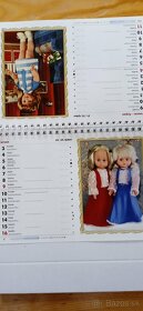 retro Hamiro bábika kalendár  -13 eur - 15