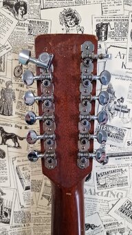 80' VINTAGE RARE FENDER / 12 STRUNOVÁ GITARA + PUZDRO - 15