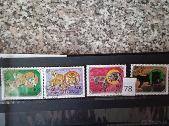 Poštové známky č.490 - ÁZIA IV. - 20 ks sérií - 15