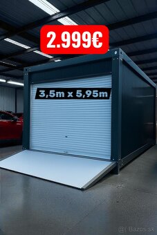 Kontajner, unimobunka, záhradných domček, garáž - 15