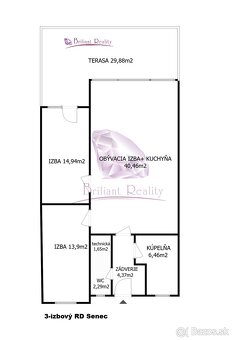 Výrazná zľava 3- izbový rodinný dom - 15