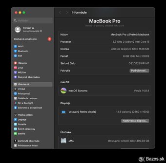 MacBook Pro (13-inch, 2015) /Intel Core i5/8GB RAM/512GB SSD - 15