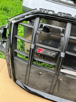 maska mrizka grill audi q7 19- cerna sq7 - 15
