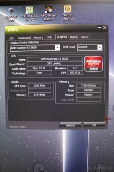 XFX SWFT 210 AMD RADEON RX 6600 8GB - 15