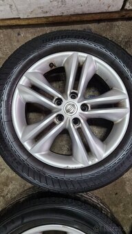 Predám elektrony, kolesa Nissan quaskai 235/55 R18 aj R17 - 15