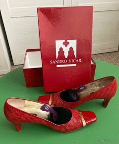 Dásmke elegantné topánky, talianska značka Sandro Vicari - 15