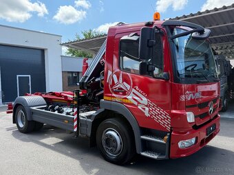 MERCEDES-BENZ ATEGO 1218 HÁKOVÝ NOSIČ 100 HYDRAULICKÁ RUKA - 15