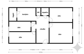 REZERVOVANÉ. Predaj 3 izbový byt, Partizánske. - 15