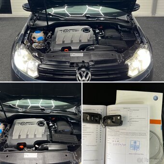 Volkswagen Golf 6 1.6tdi 77kw vyhrievané sedadlá 2.majitel - 15