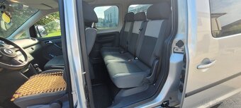 VW Caddy Maxi 2,0 TDI 140PS,  5miest, strieborná metalíza - 15