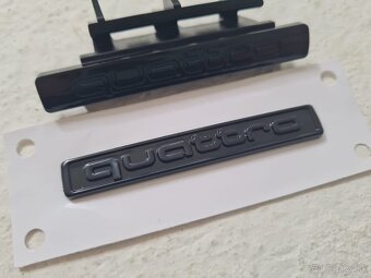 QUATTRO menší nápis do masky v rôznych farbách - 15