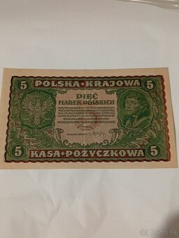 Predám vzacne Poľske Marky 1919 - 15
