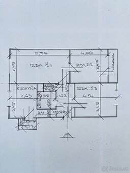 3 izbový byt - znížena cena - 15