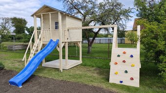 Detsky drevený domcek Junior s montážou a s dovozom - 15