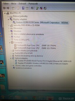 PC Intel Pentium DualCore. 2 X 250 GB. 4 GB. Windows 7. - 15
