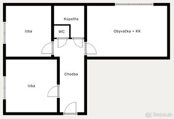 3-izb. byt - Plzenská ul. - 15