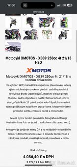 Predám XMOTOS 250 XB39 H2O - 15